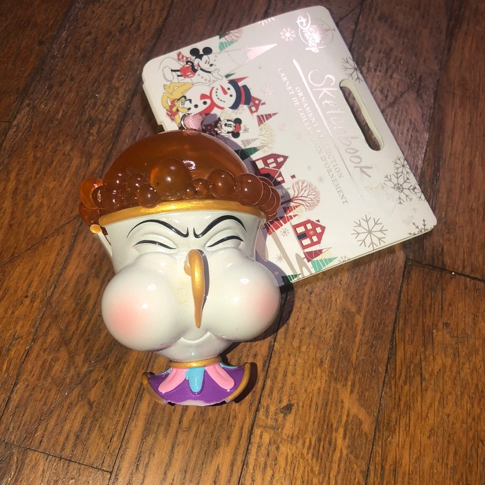 Ornament Disney chip”beauty and the beast”